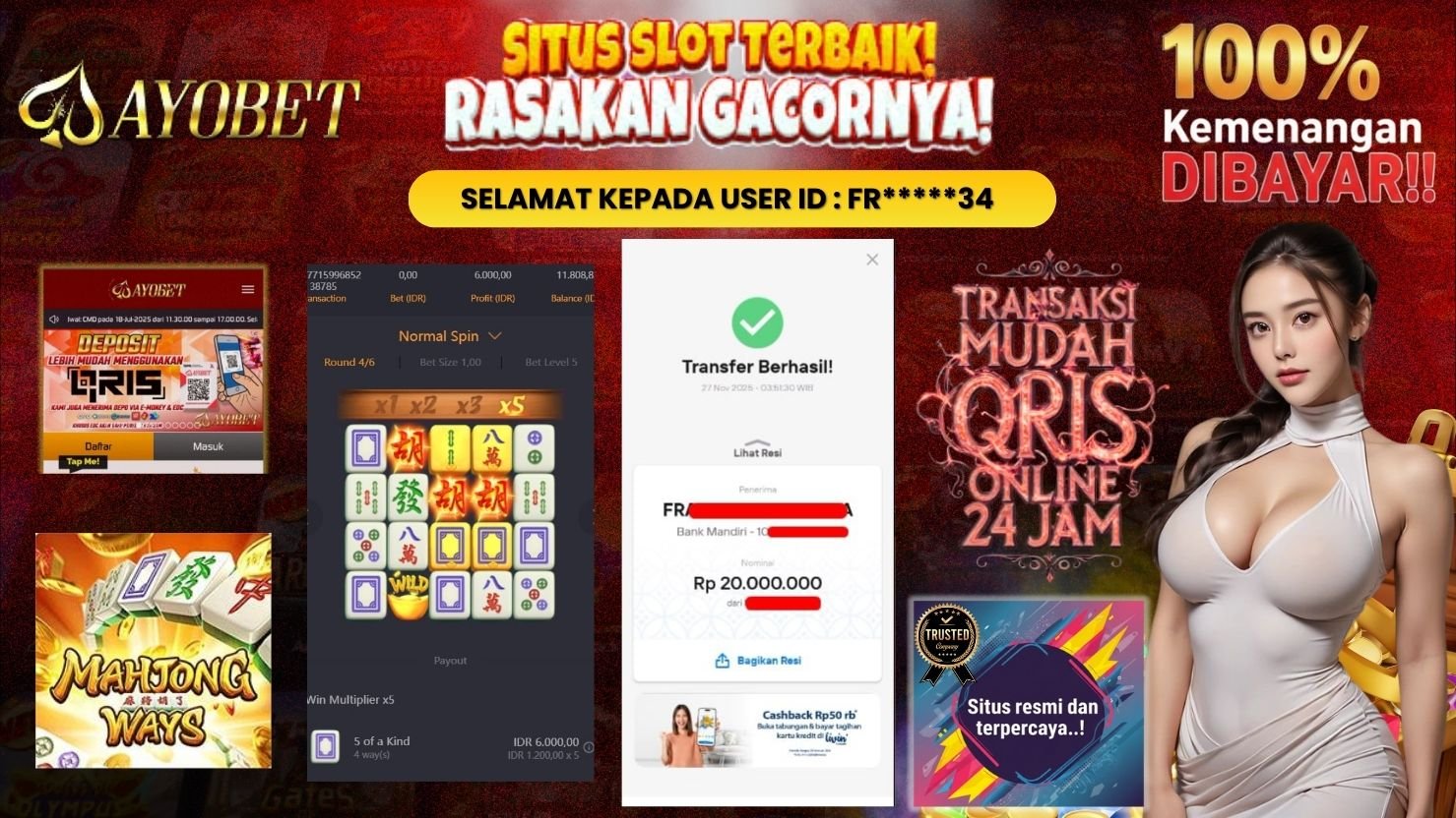 AYOBET JACKPOT SLOT MAHJONG WAYS